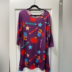 ABC Teacher tunic 2x